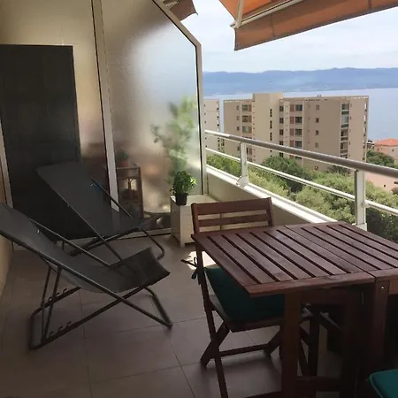 公寓 T3 Classe 3 Etoiles Vue Avec Terrasse ,plage 2 Minutes A Pied *