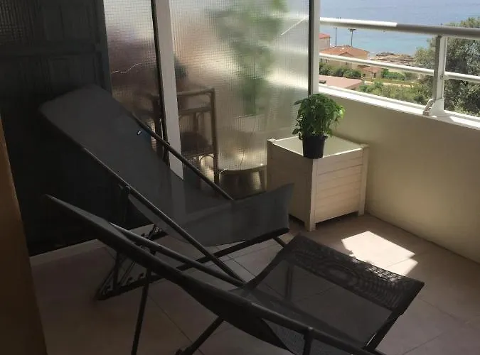 Apartmán T3 Classe 3 Etoiles Vue Avec Terrasse ,plage 2 Minutes A Pied *